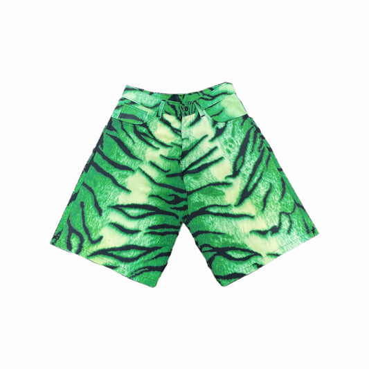 Green Tiger shorts